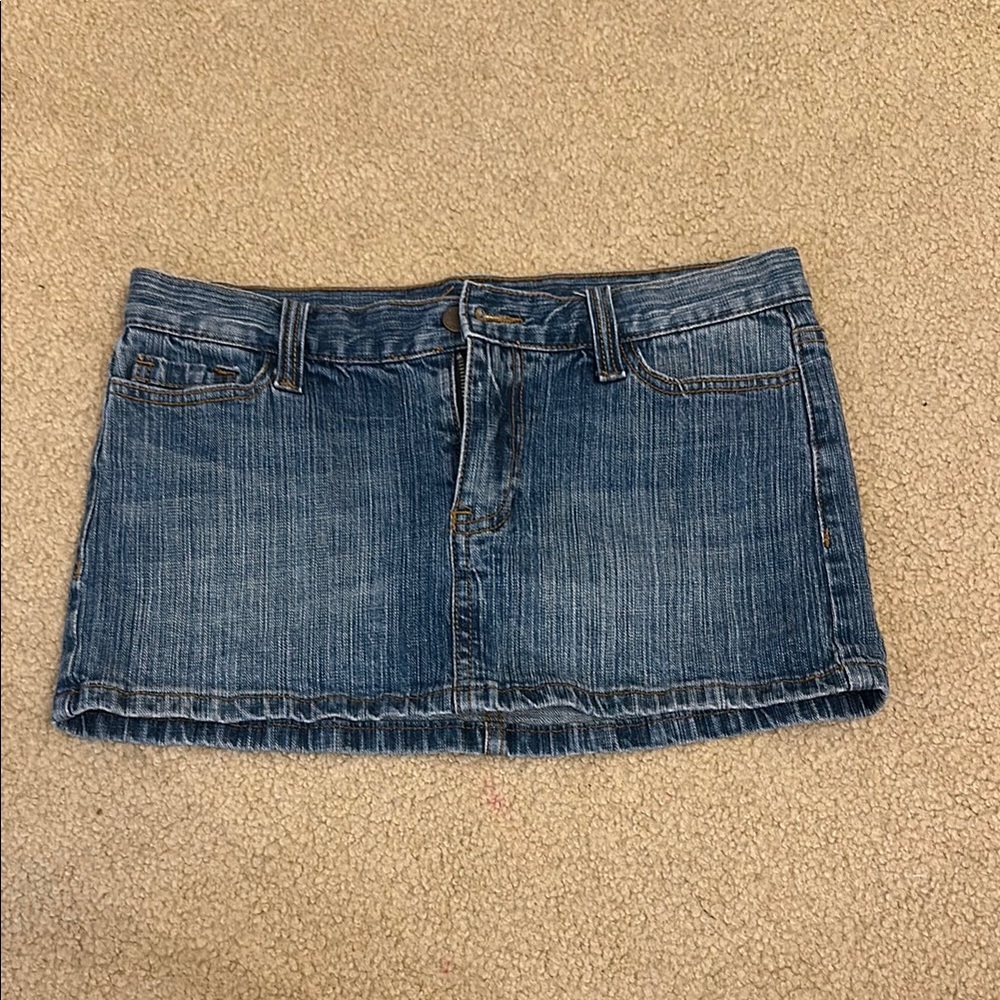 Denim Mini Brandy Melville Skirt